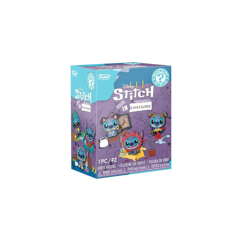 Disney Mystery Mini Figures 5 cm Stitch in Costume Display (12) Funko POP