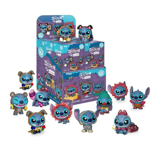 Disney Mystery Mini Figures 5 cm Stitch in Costume Display (12) Funko POP