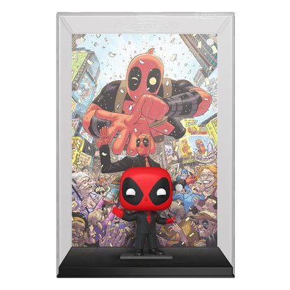 Marvel POP! Comic Cover Vinyl Figure Deadpool (2025) #1 Deadpool in Black Suit 9 cm POP! Figures