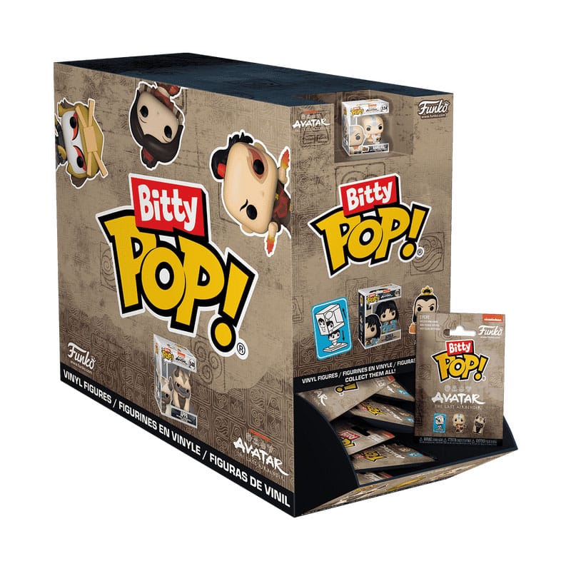 Avatar The Last Airbender Bitty POP! Vinyl Figure Display (32) PDQ 2,5 cm Funko POP