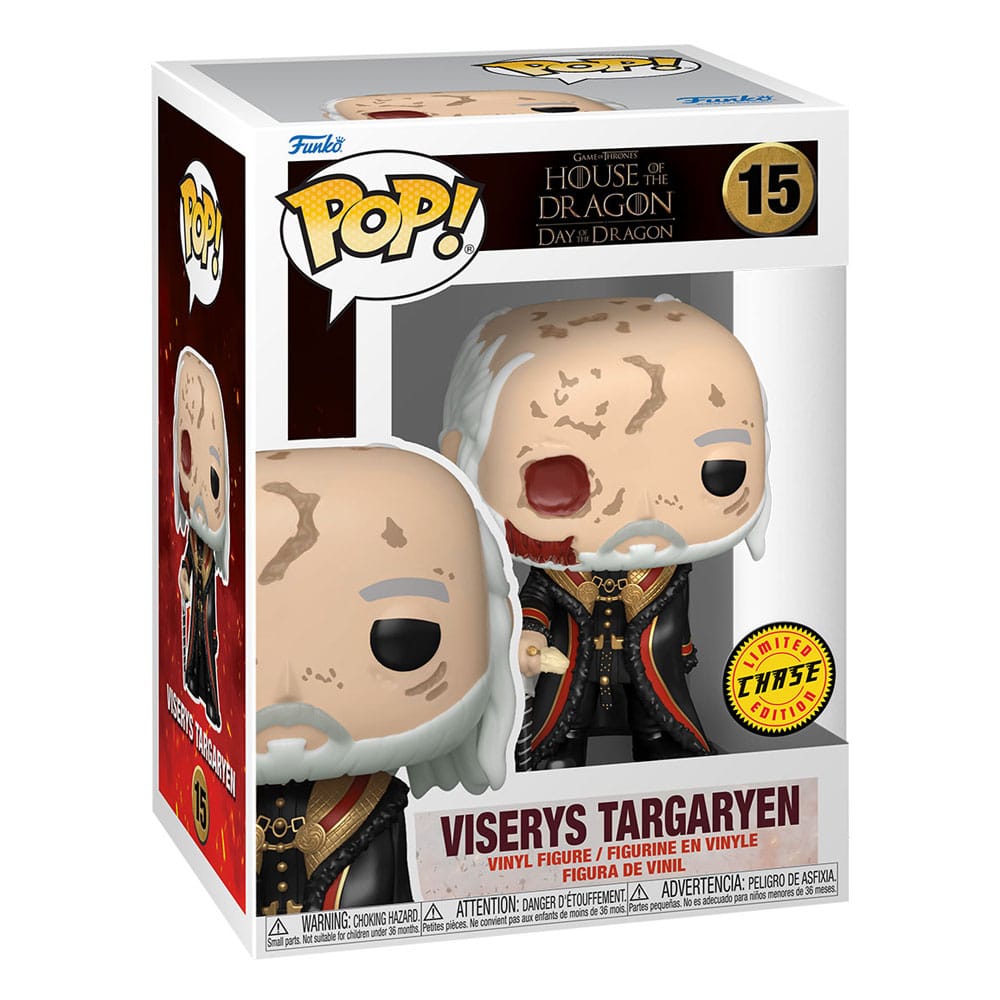 House of the Dragon POP! TV Vinyl Figures Masked Viserys 9 cm Assortment (6)