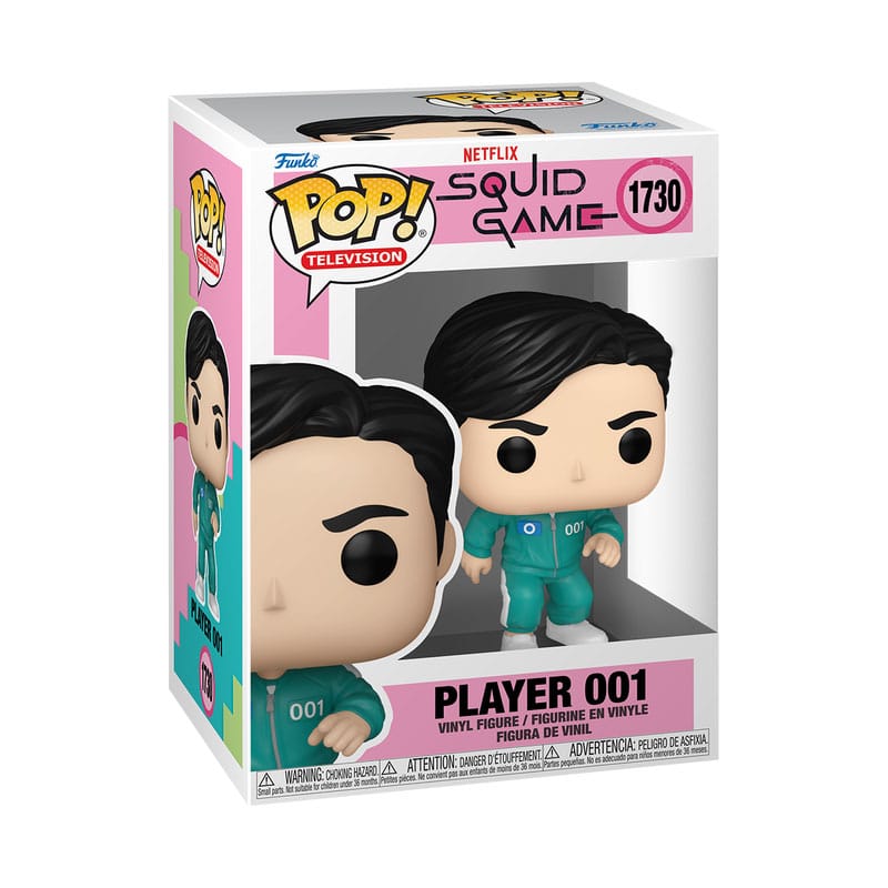 Squid Game POP! Television Vinyl Figure S3 Player 001 9 cm Funko POP