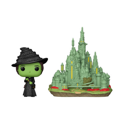 Wicked POP! Town Vinyl Figure Elphaba with the Emerald City 9 cm POP! Figures