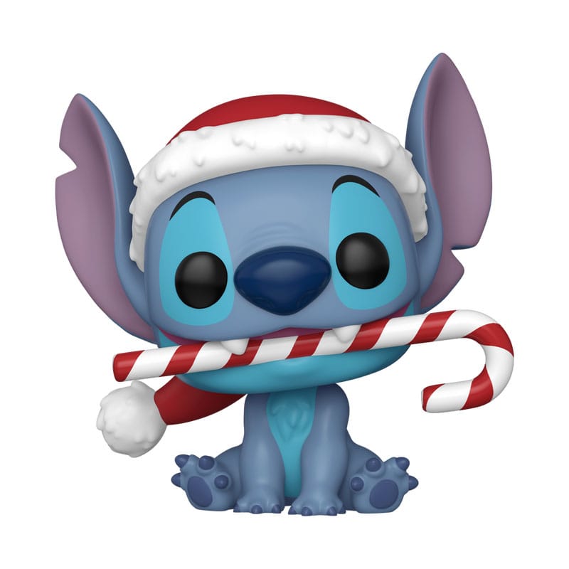 Disney POP! Vinyl Figure Holiday Stitch w/CC 9 cm POP! Figures
