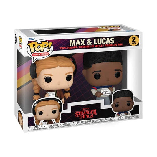 Stranger Things POP! Animation Vinyl Figures 2-Pack Max & Lucas 9 cm Funko POP