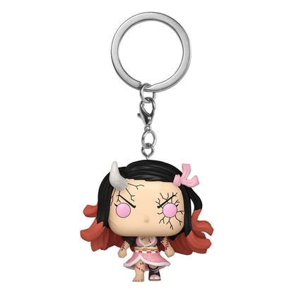 Demon Slayer: Kimetsu no Yaiba POP! Vinyl Keychains 4 cm Nezuko(Demon Form) Display (12) Keyrings