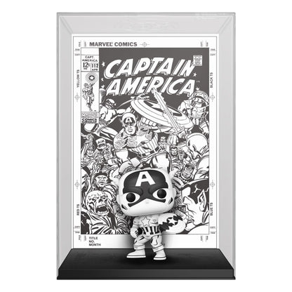 Marvel 85th Anniversary POP! Comic Cover Vinyl Figure Captain America 9 cm POP! Figures