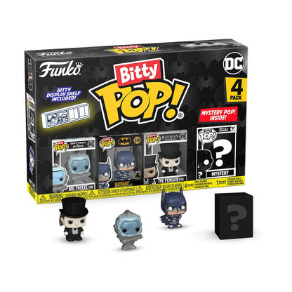 Batman 85th Anniversary Bitty POP! Vinyl Figure 4-Pack Freeze 2,5 cm Mini-figures