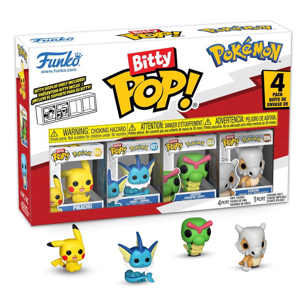 Pokémon Bitty POP! Vinyl Figure 4-Pack Series 1 2 cm Funko POP