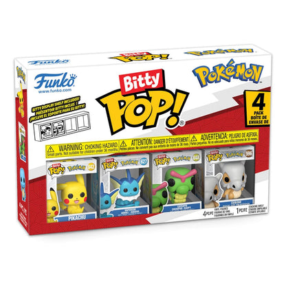 Pokémon Bitty POP! Vinyl Figure 4-Pack Series 1 2 cm Funko POP