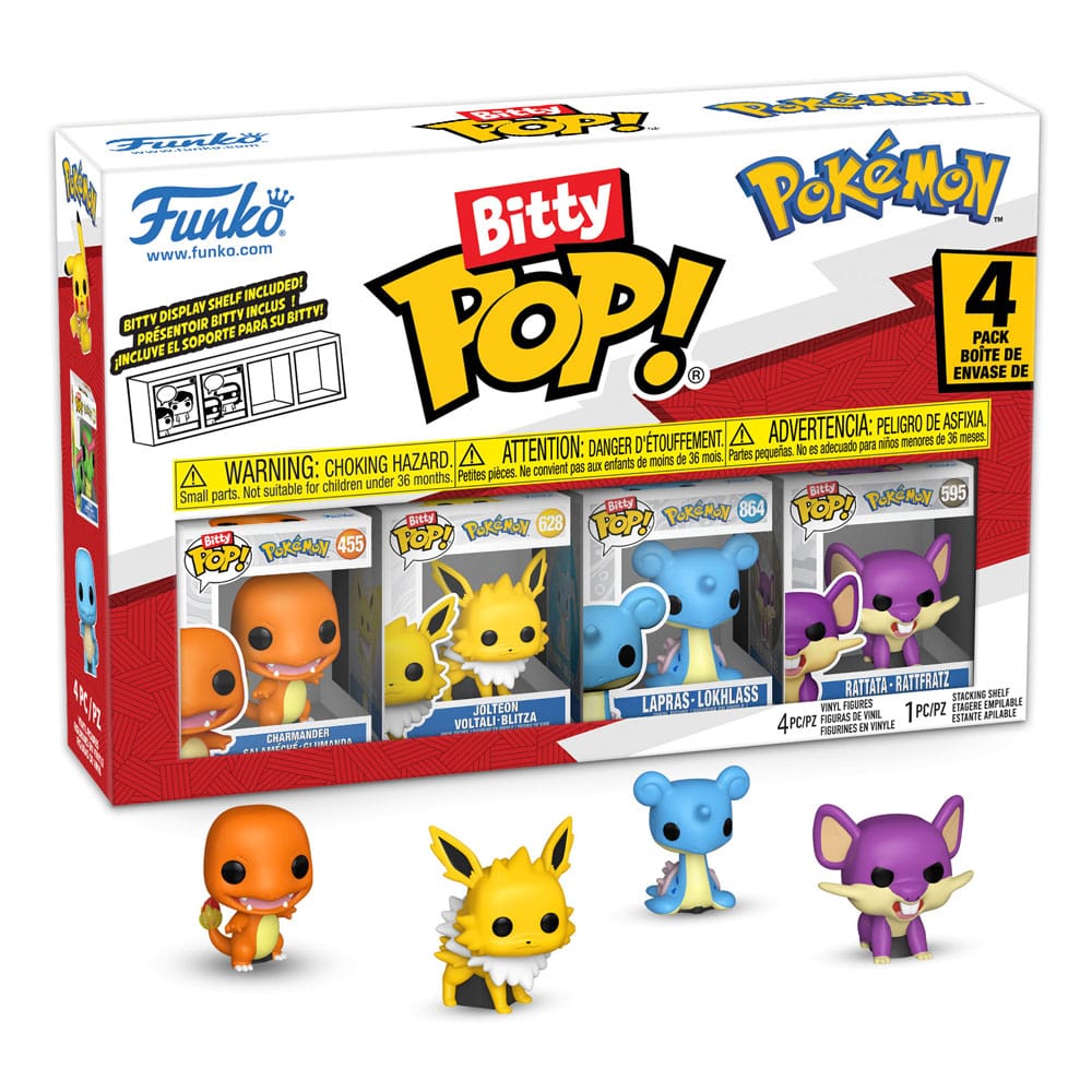 Pokémon Bitty POP! Vinyl Figure 4-Pack Series 2 2 cm Funko POP