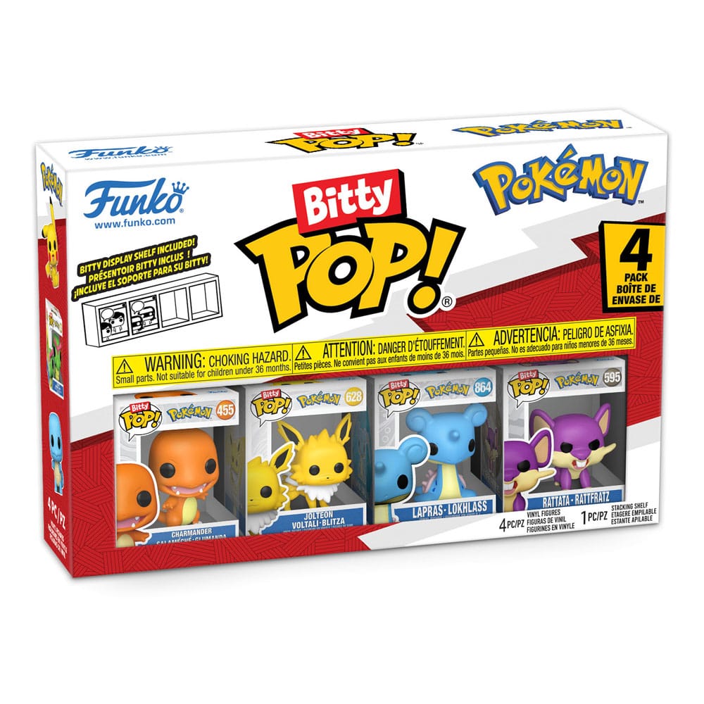 Pokémon Bitty POP! Vinyl Figure 4-Pack Series 2 2 cm Funko POP