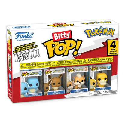 Pokémon Bitty POP! Vinyl Figure 4-Pack Series 4 2 cm Funko POP