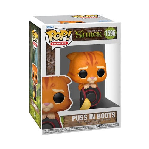 Shrek POP! Movies Vinyl Figure 30th Anniversary Puss in Boots 9 cm Funko POP