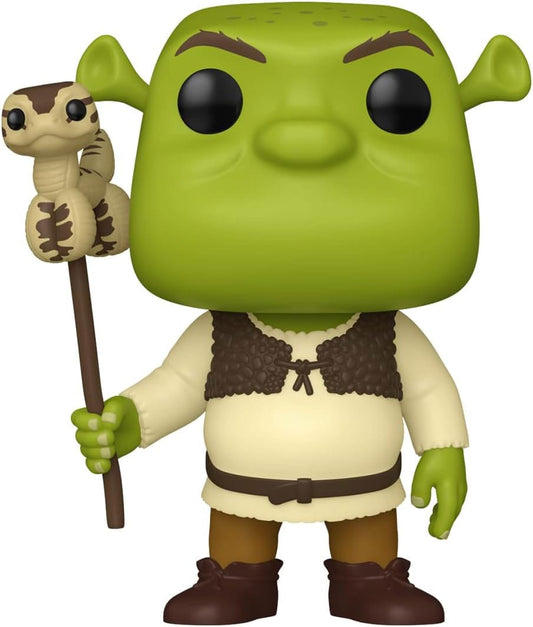 Shrek POP! Movies Vinyl Figure 30th Anniversary Shrek w/Snake 9 cm Funko POP POP! Figures