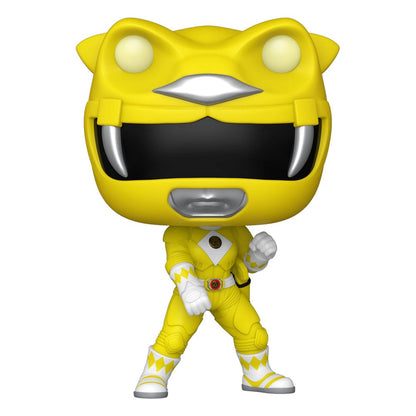 Mighty Morphin Power Rangers: The Movie POP! Movies Vinyl Figures Yellow Ranger (GITD) 9 cm Funko POP