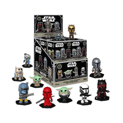 Star Wars Mystery Mini Figures 5 cm The Mandalorian Display (12) Funko POP
