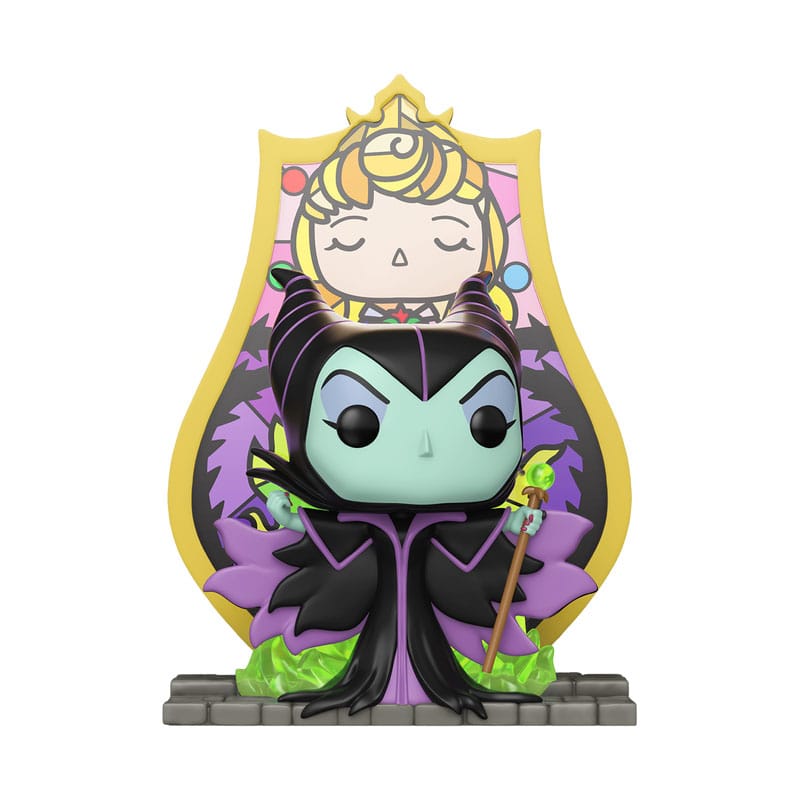 Disney POP! Deluxe Vinyl Figure Maleficent (Glass) 9 cm Funko POP