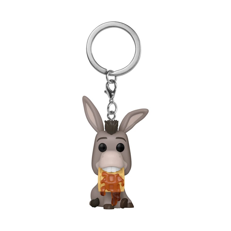 Shrek 30th POP! Vinyl Keychains 4 cm Donkey Display (12) Keyrings