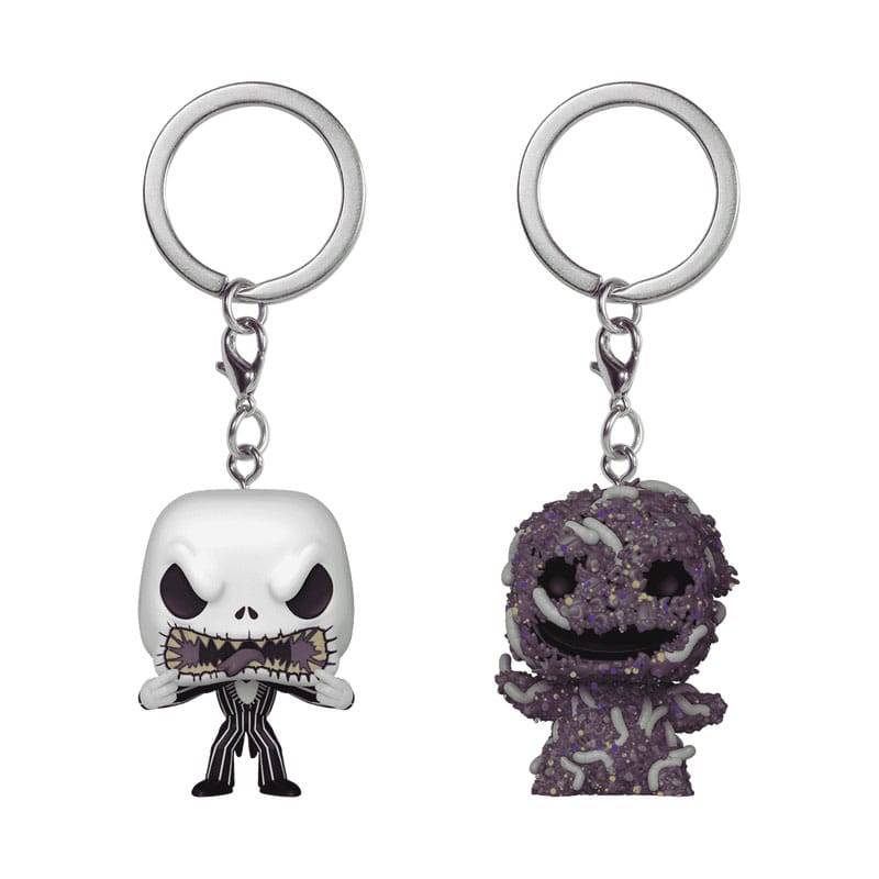 Nightmare Before Christmas POP! Vinyl Keychain 2-Pack Jack/Oogie 4 cm Funko POP