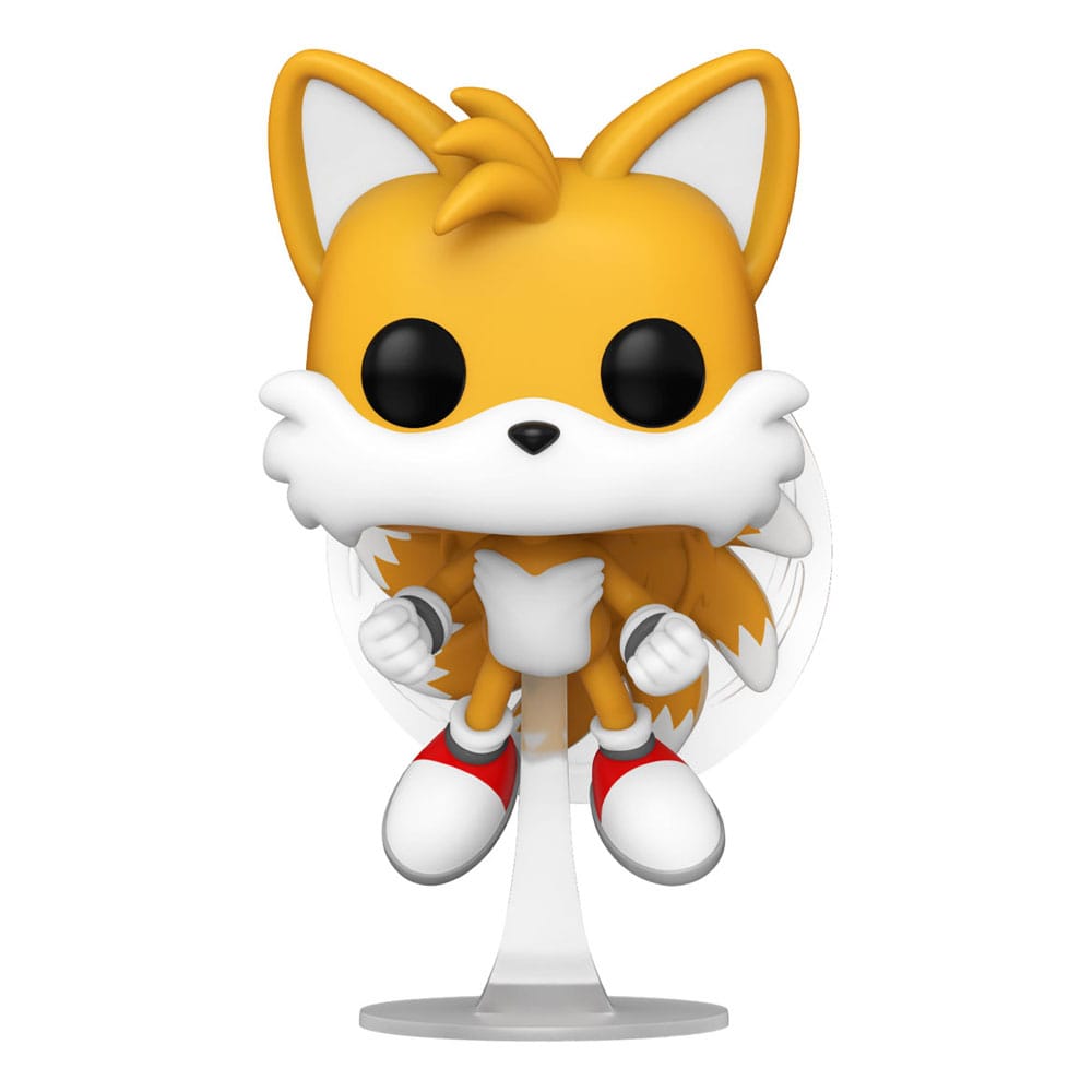 Sonic The Hedgehog POP! Games Vinyl Figures Tails(Flying)(FL) w/CH 9 cm Assortment (6) Funko POP