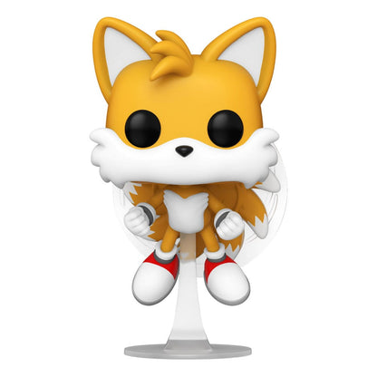 Sonic The Hedgehog POP! Games Vinyl Figures Tails(Flying)(FL) w/CH 9 cm Assortment (6) Funko POP