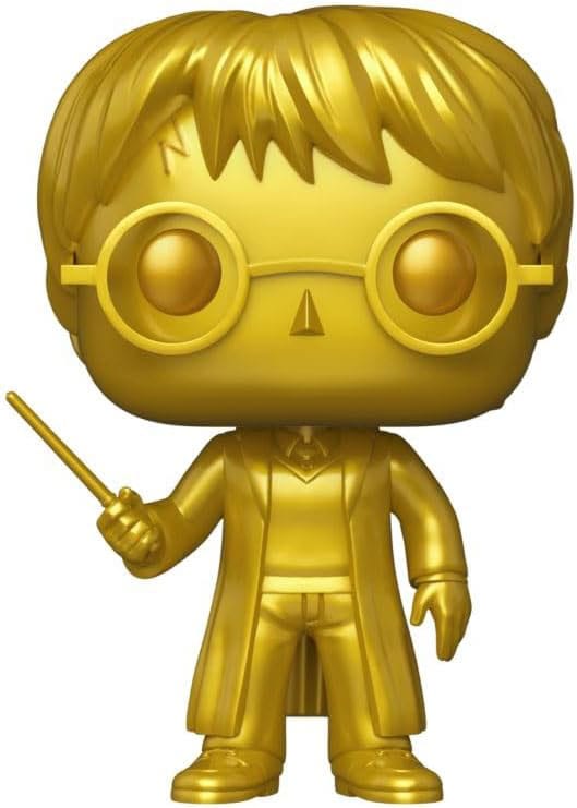 Harry Potter POP! Movies Vinyl Figure Gold Harry Potter *Exclusive Version* 9 cm