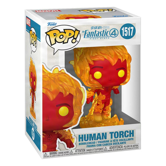 The Fantastic Four: First Steps POP! Marvel Vinyl Figure Human Torch 9 cm Funko POP