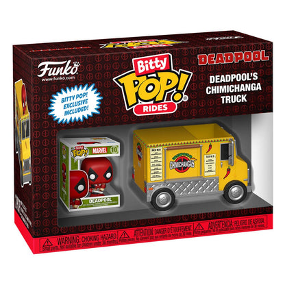 Marvel POP! Rides Vinyl Figure Deadpool w/Chimichanga Truck 2,5 cm Funko POP