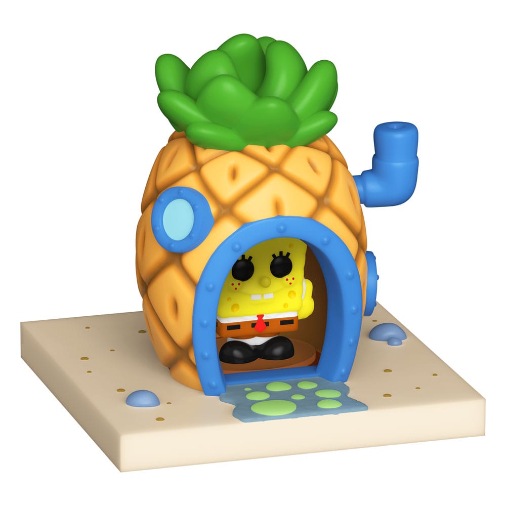 Spongebob Bitty POP! Town Vinyl Figure Spongebob at Home Funko POP