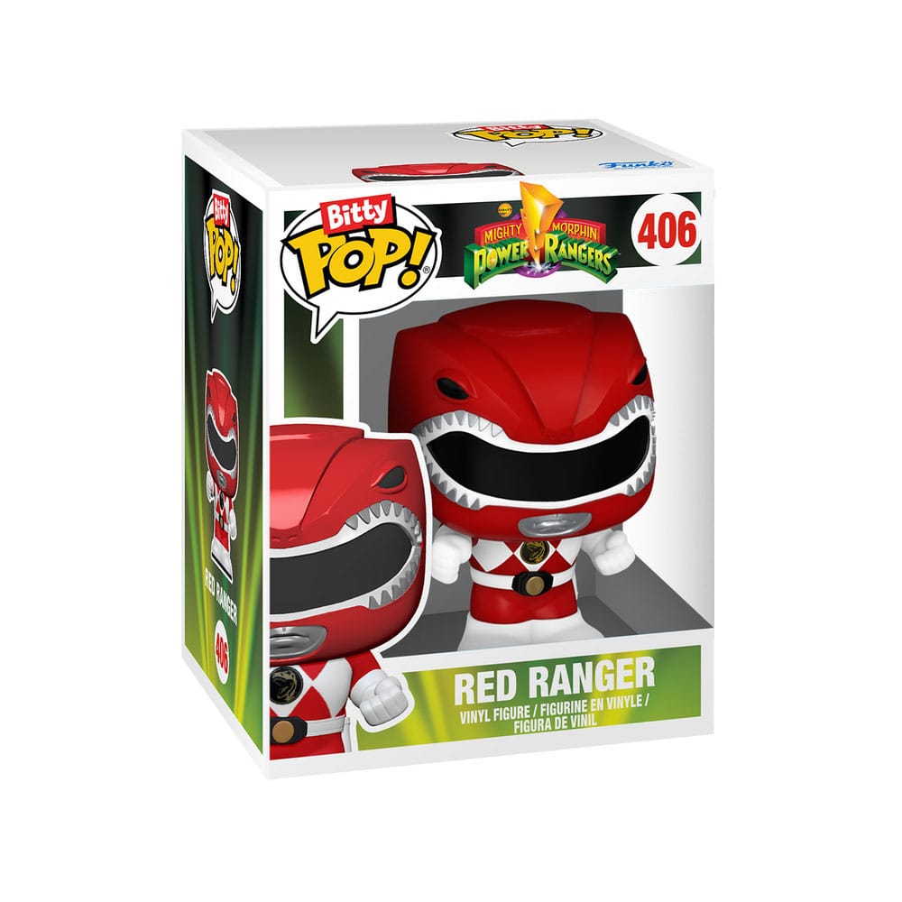 Mighty Morphin Power Rangers Bitty POP! Bots Figure 4-Pack Megazord with Red Ranger2,5 cm Funko POP
