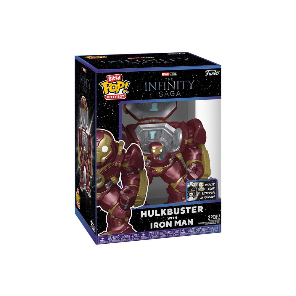Marvel Bitty POP! Bots Figure Hulkbuster 11,7 cm