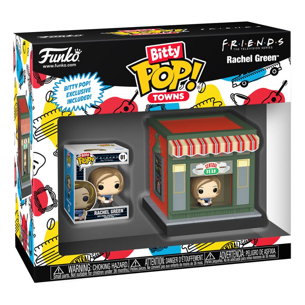 Friends Bitty POP! Town Vinyl Figure Rachel at Central Perks 2,5 cm Funko POP