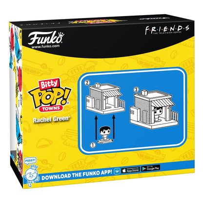 Friends Bitty POP! Town Vinyl Figure Rachel at Central Perks 2,5 cm Funko POP
