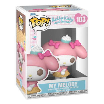 Sanrio POP! Animation Vinyl Figure Hello Kitty- My Melody (IC) 9 cm Funko POP
