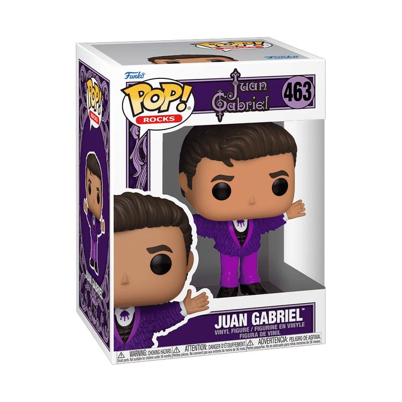 Juan Gabriel POP! Rocks Vinyl Figure Purple Outfit 9 cm Funko POP