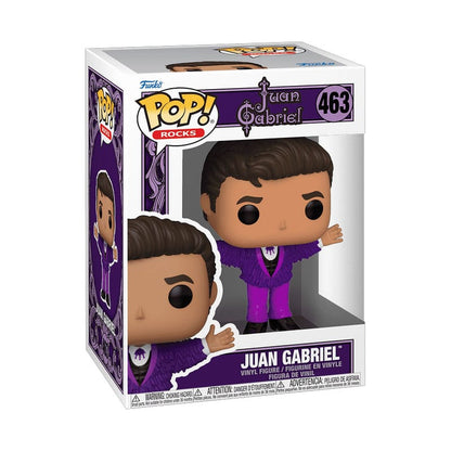 Juan Gabriel POP! Rocks Vinyl Figure Purple Outfit 9 cm Funko POP