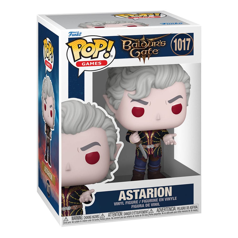 Baldur's Gate POP! TV Vinyl Figures Astarion w/CH 9 cm Assortment (6) Funko POP