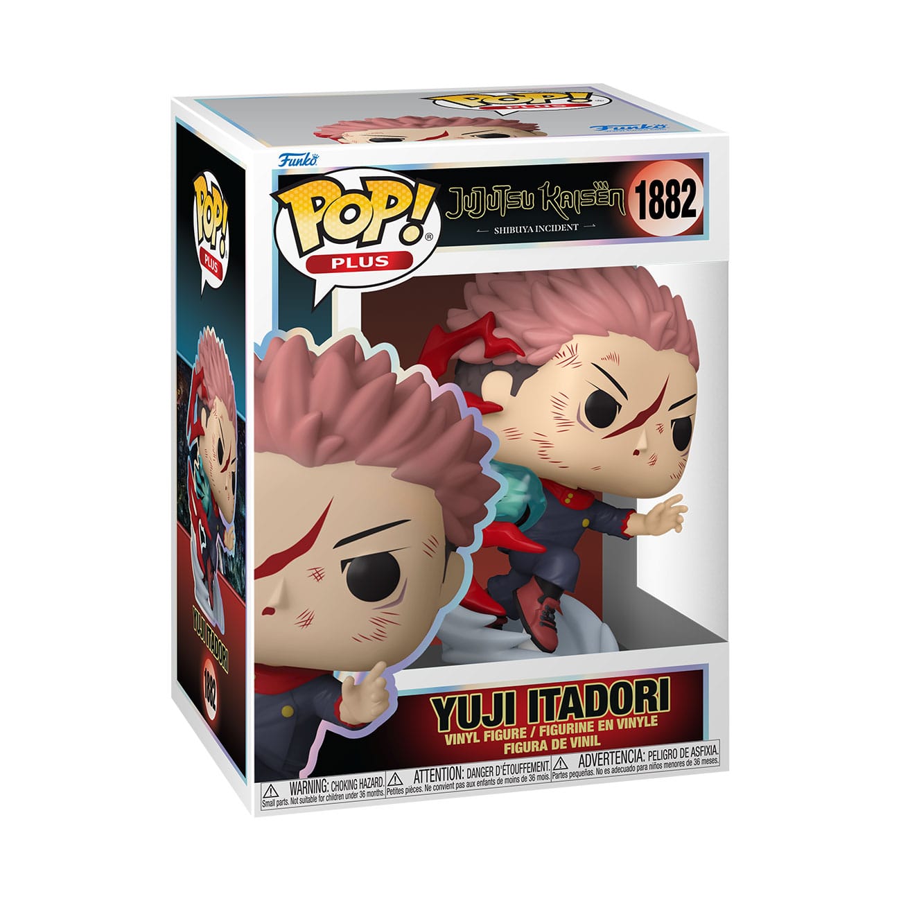 Jujutsu Kaisen POP! Plus Animation Vinyl Figures Yuji Itadori 9 cm Funko POP