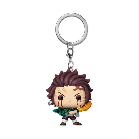 Demon Slayer: Kimetsu no Yaiba POP! Vinyl Keychains 4 cm Tanjiro (Sun Breathing) Display (12) Keyrings