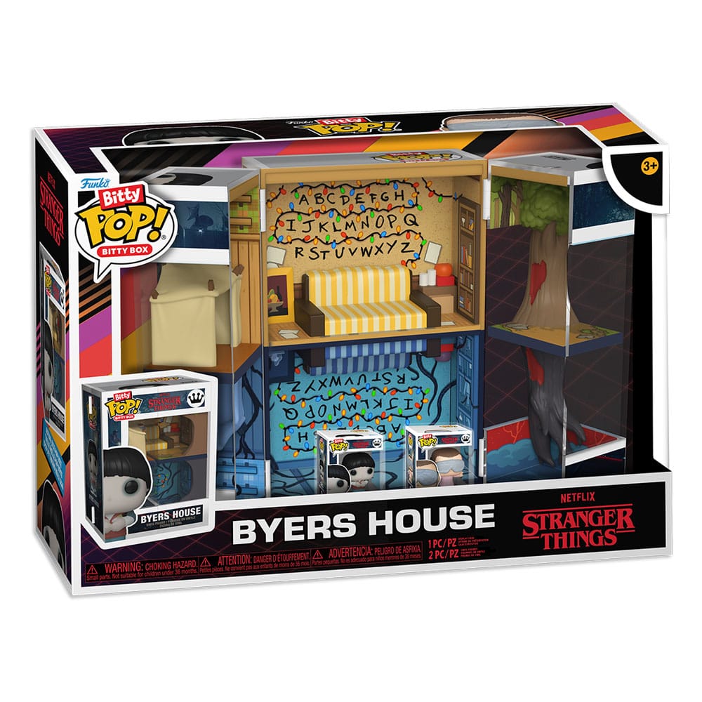 Stranger Things Bitty POP! Boxes Vinyl Figure Byers House Funko POP