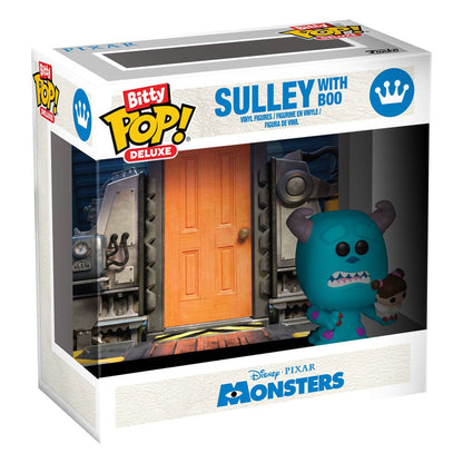 Monsters, Inc. Bitty POP! Deluxe Vinyl Figure Sulley with Bo Display (12) 2,5 cm Funko POP