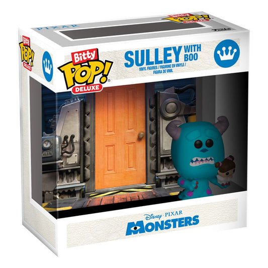 Monsters, Inc. Bitty POP! Deluxe Vinyl Figure Sulley with Bo Display (12) 2,5 cm Funko POP