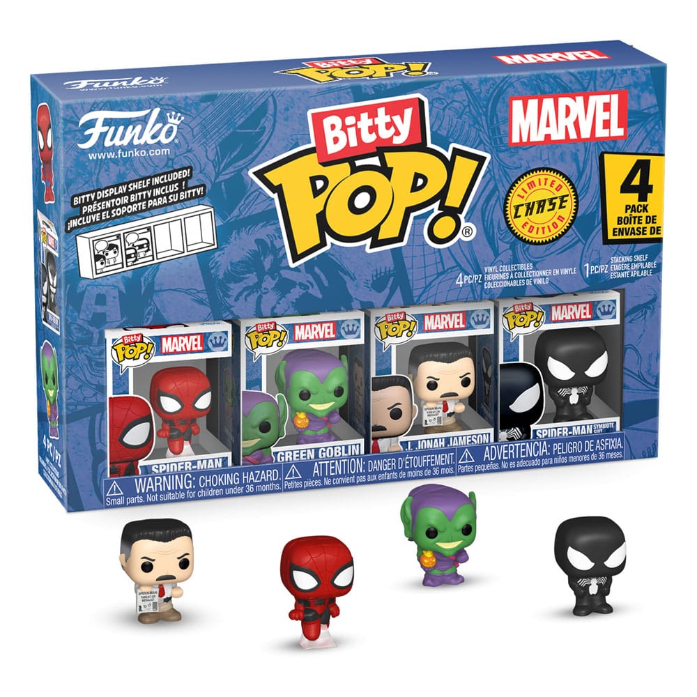 Spider-Man Bitty POP! Vinyl Figure 4-Pack Series 1 2 cm Funko POP