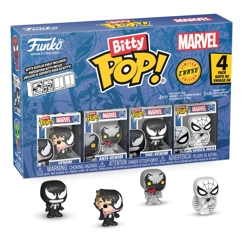 Spider-Man Bitty POP! Vinyl Figure 4-Pack Series 3 2 cm Funko POP