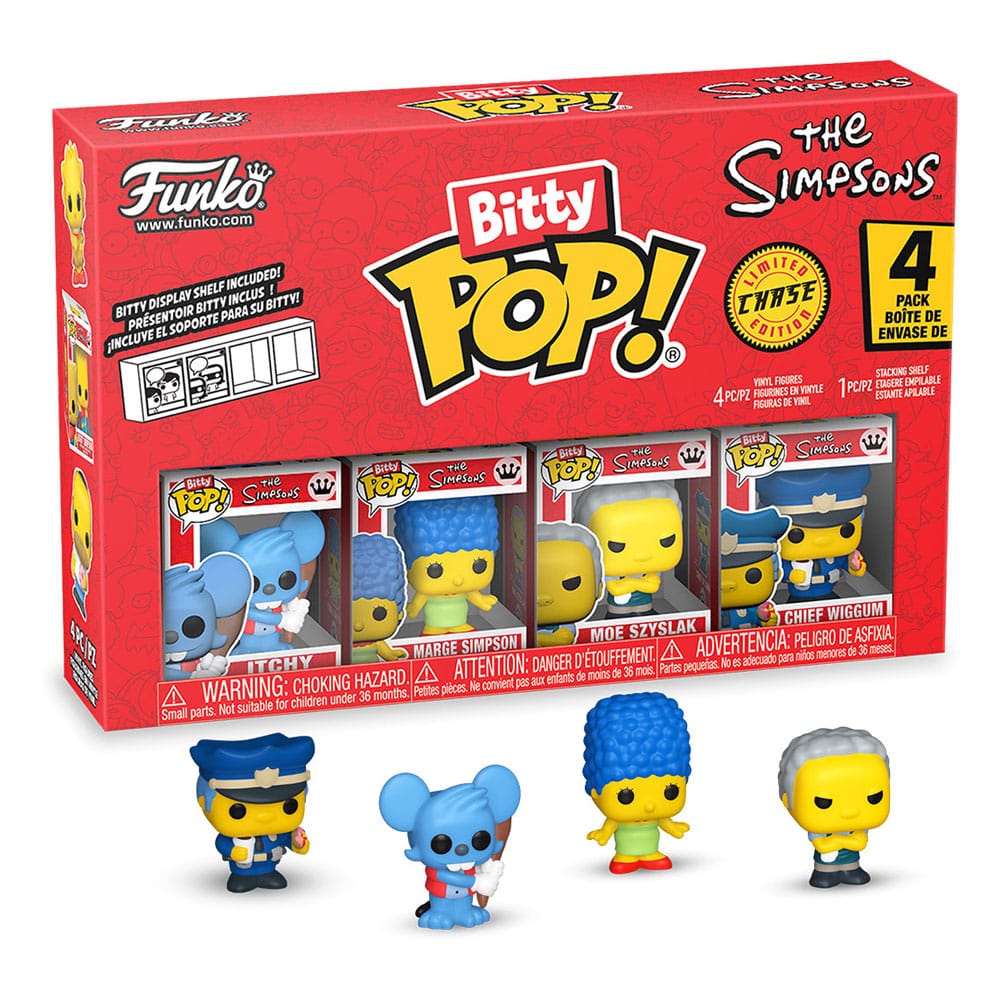 The Simpsons Bitty POP! Vinyl Figure 4-Pack Series 2 2 cm Funko POP Mini-figures