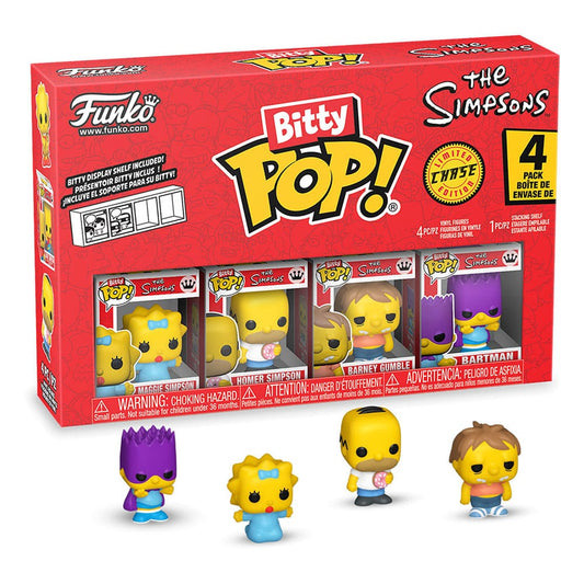 The Simpsons Bitty POP! Vinyl Figure 4-Pack Series 3 2 cm Funko POP Mini-figures