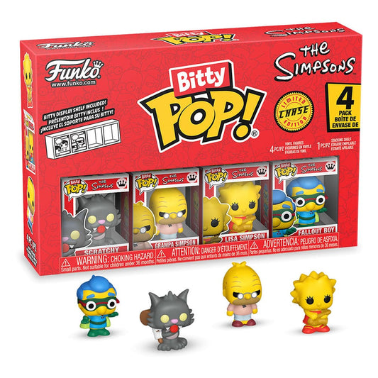 The Simpsons Bitty POP! Vinyl Figure 4-Pack Series 4 2 cm Funko POP