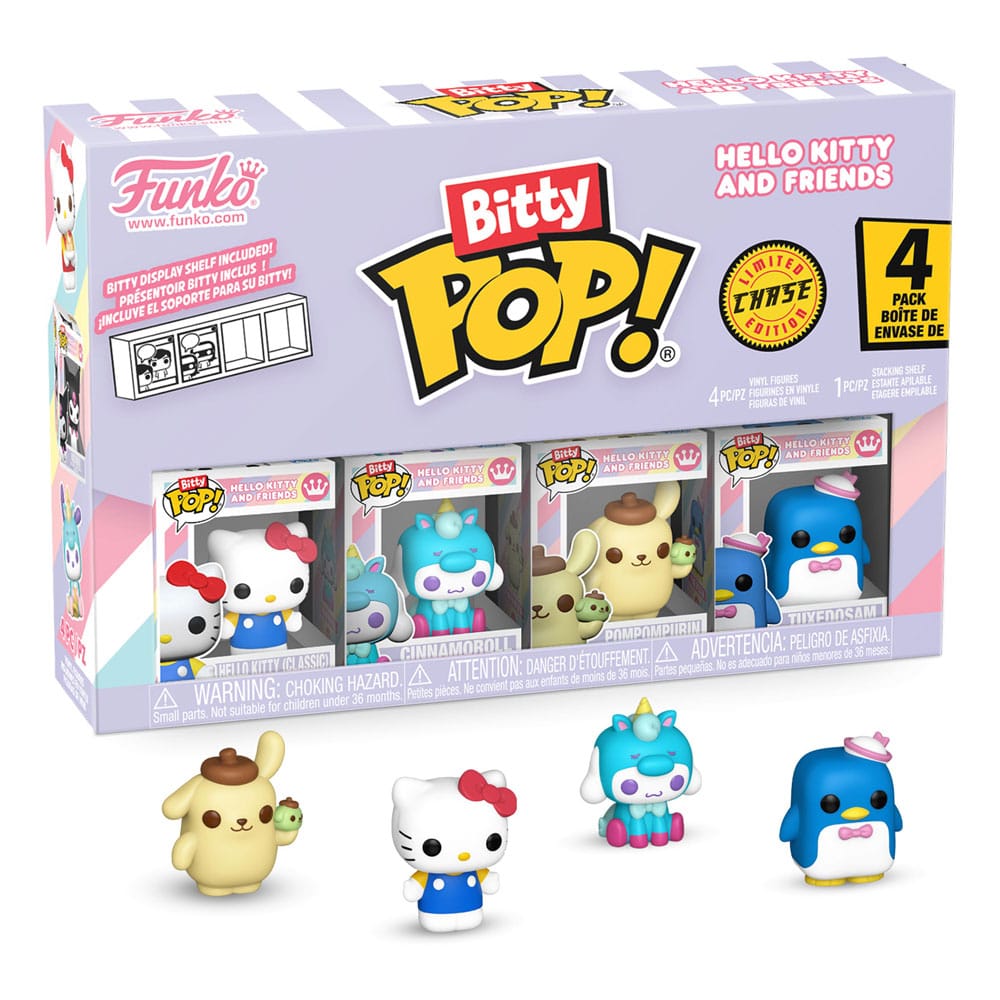 Hello Kitty and Friends Bitty POP! Vinyl Figure 4-Pack Series 1 2 cm Funko POP