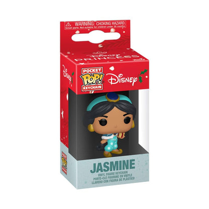 Disney Princess POP! Vinyl Keychains 4 cm Holiday Jasmine Display (12) Funko POP